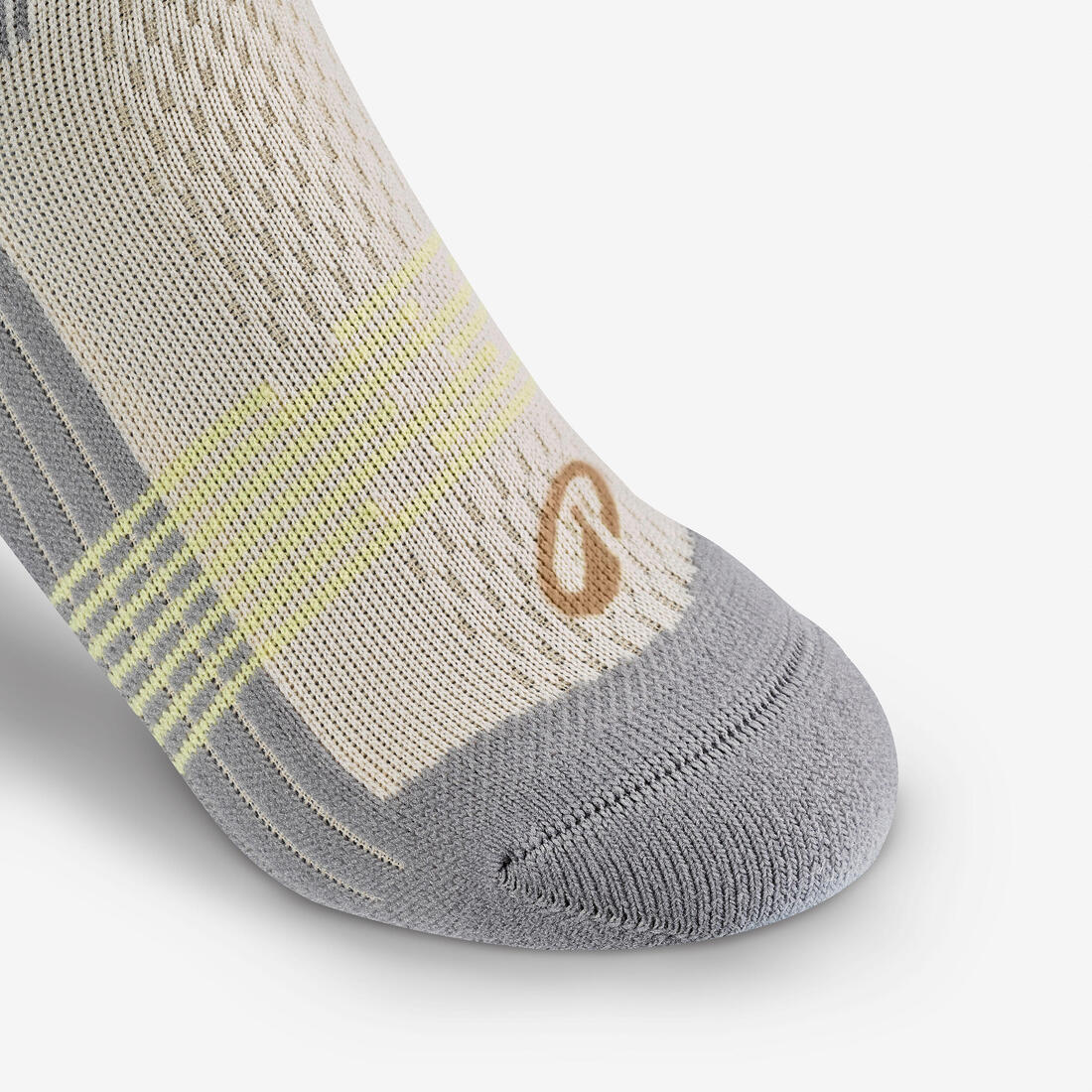 Chaussettes de randonnée hautes (2 paires) 27 au 38 enfant, Hike 500
