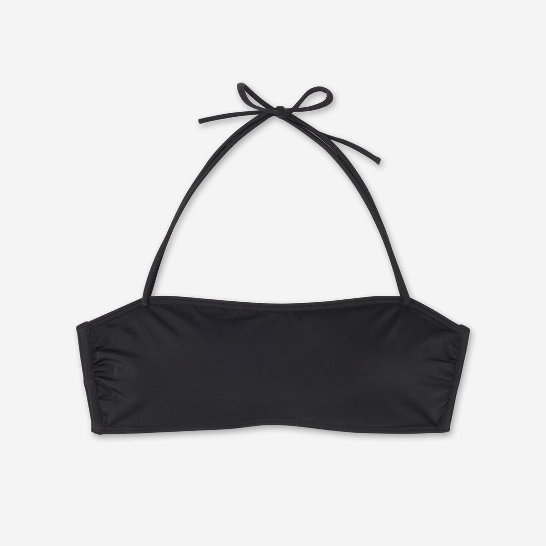 Haut de maillot de bain bandeau laura black avec coques amovibles