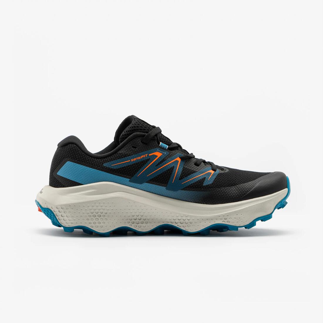 Chaussures de running trail homme, Salomon ultra flow 2, noir blanc et