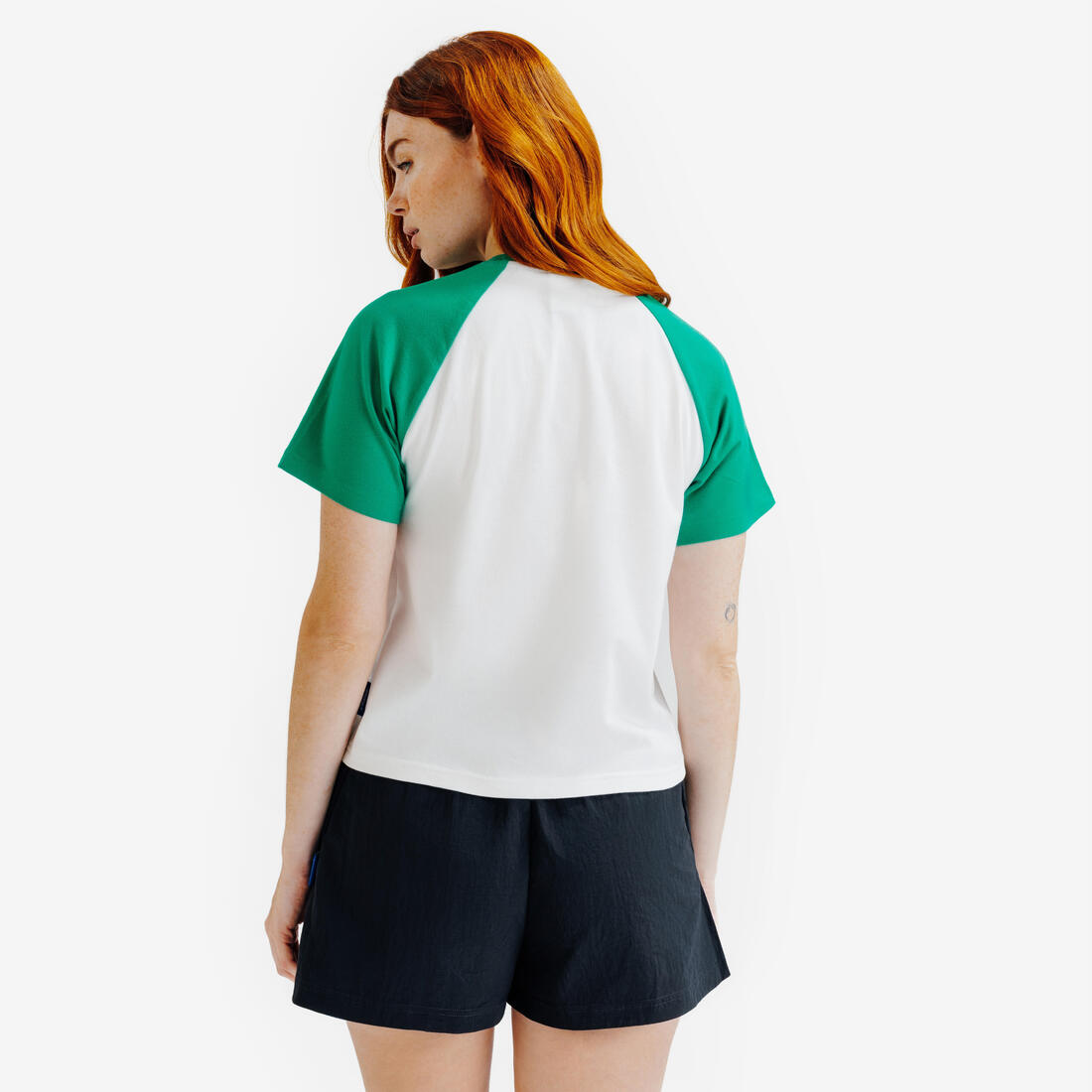 Tee-shirt femme, Heritage, blanc et