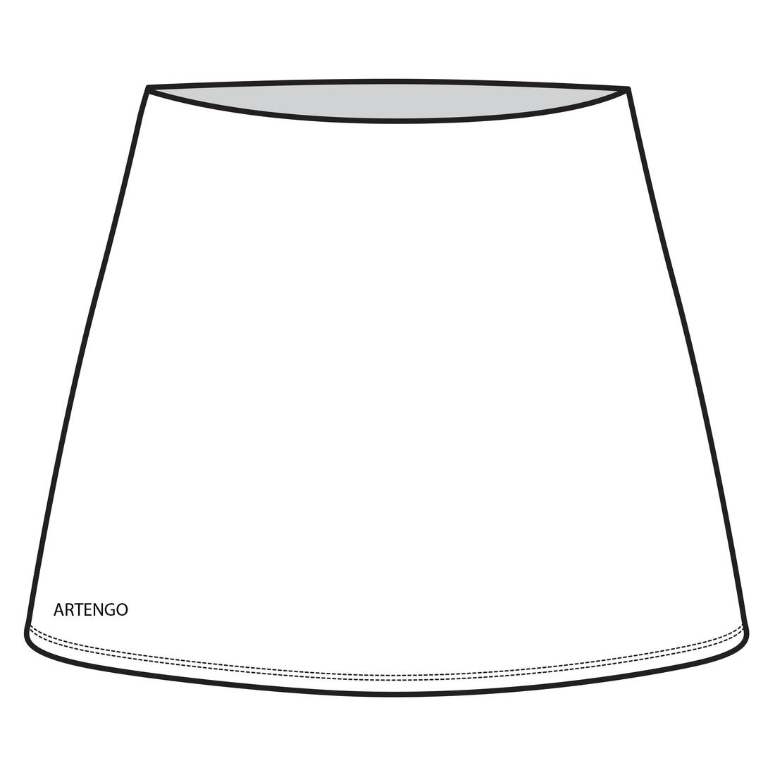 Jupe tennis dry femme - Essentiel 100
