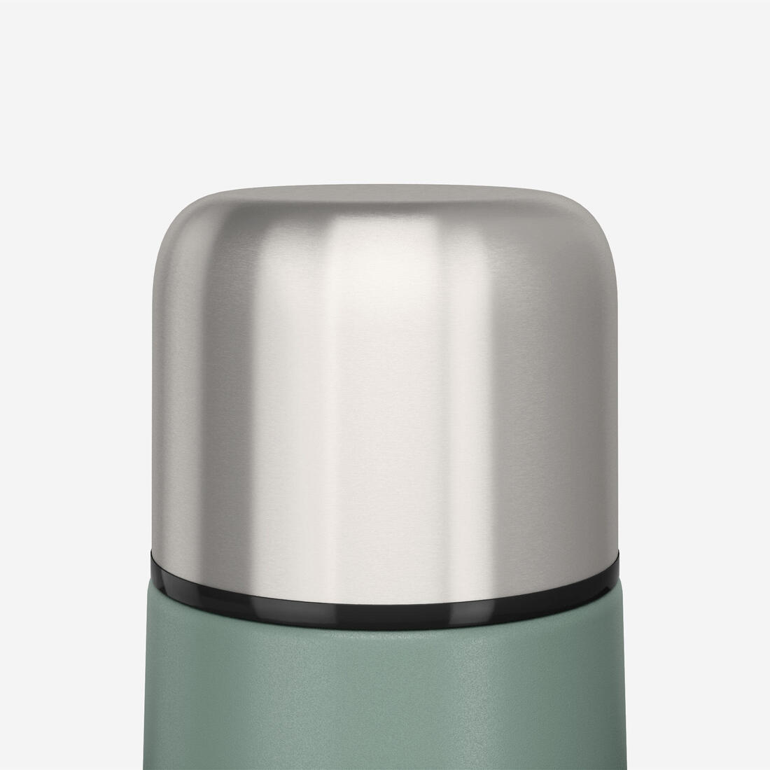 Bouteille isotherme inox 1L avec gobelet pour la randonnée