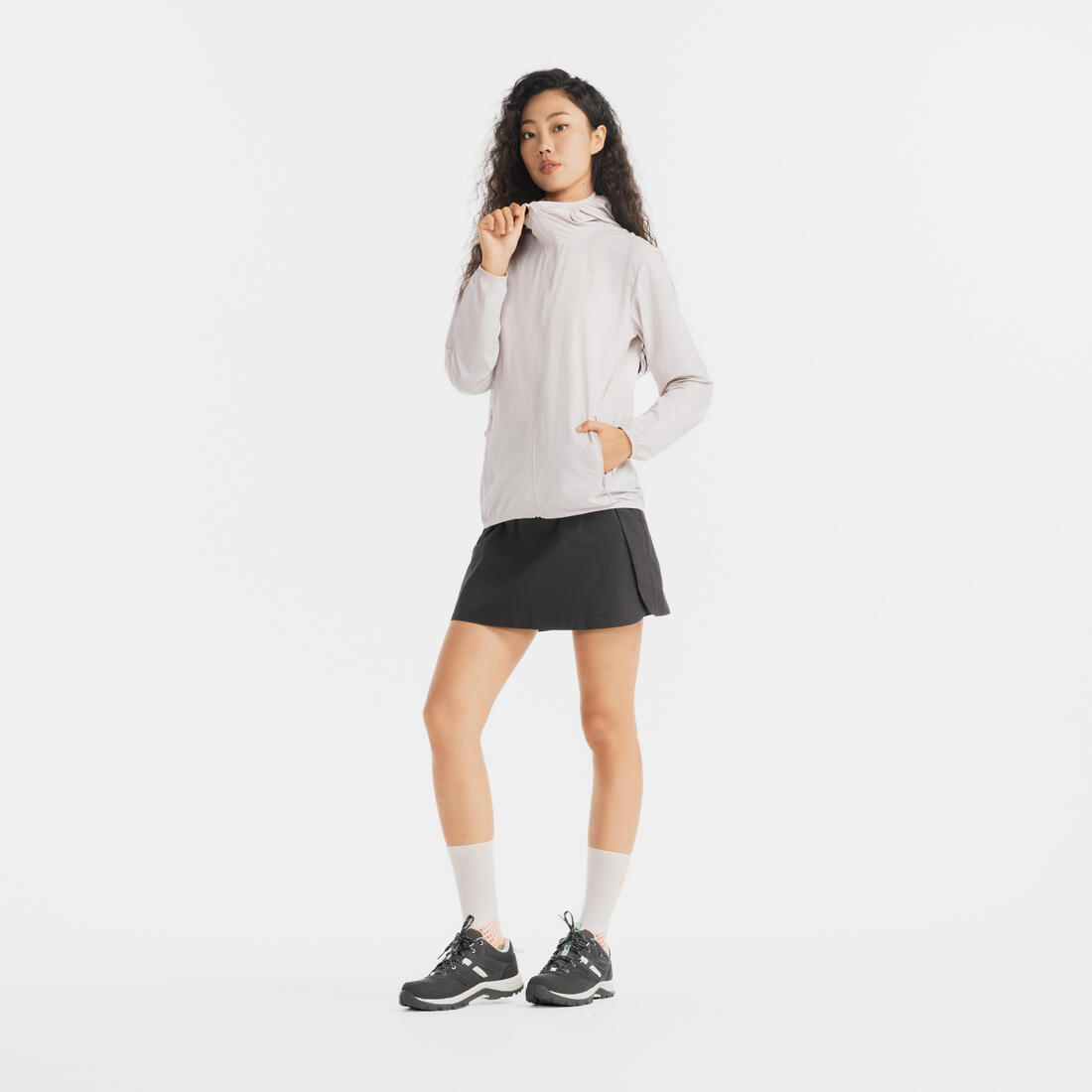 Jupe short de randonnée - nh500 - femme
