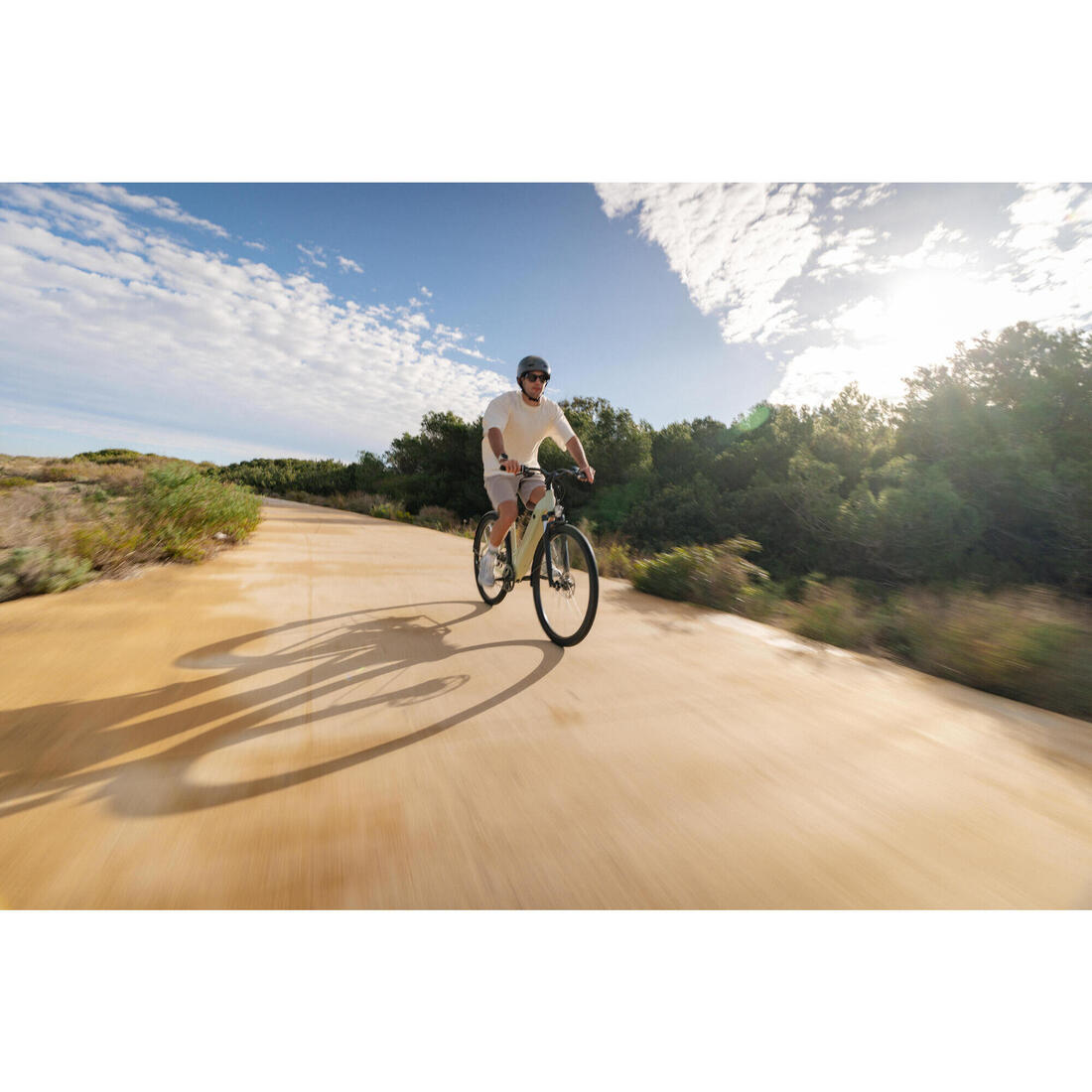 Vélo tout chemin électrique cadre bas, e-actv 100