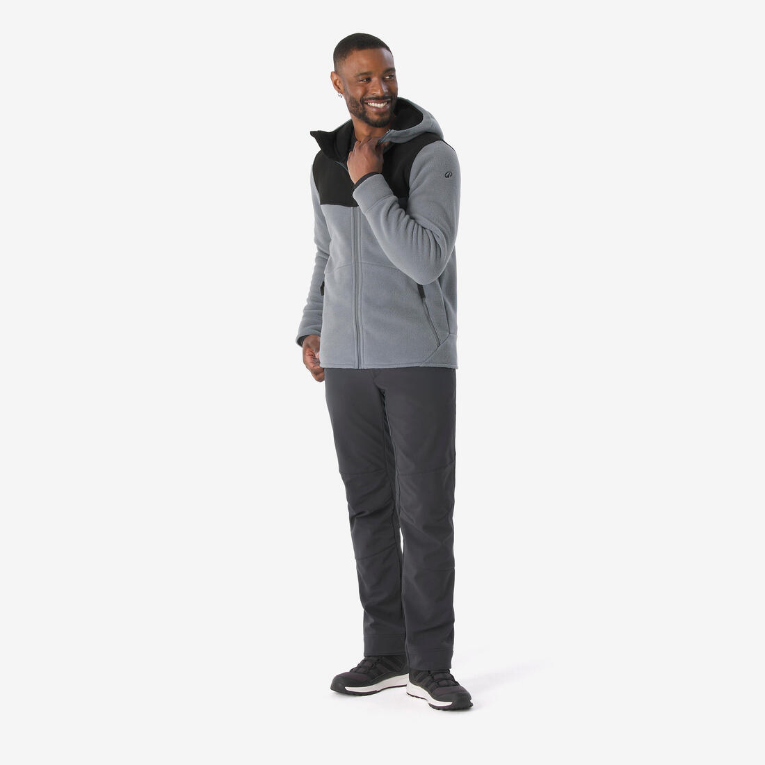 Polaire chaude de randonnée homme, NH500