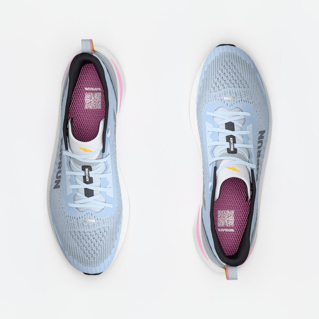 Chaussures de Running Femme, Kiprun Kipcore blanche