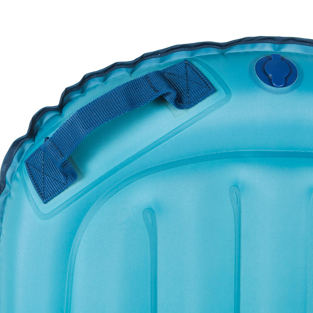 BODYBOARD DECOUVERTE GONFLABLE - COMPACT BLEU (25-75KG)