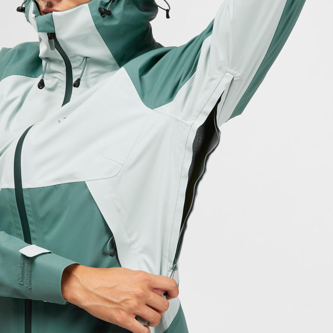 Veste imperméable de randonnée montagne - MH500 Femme