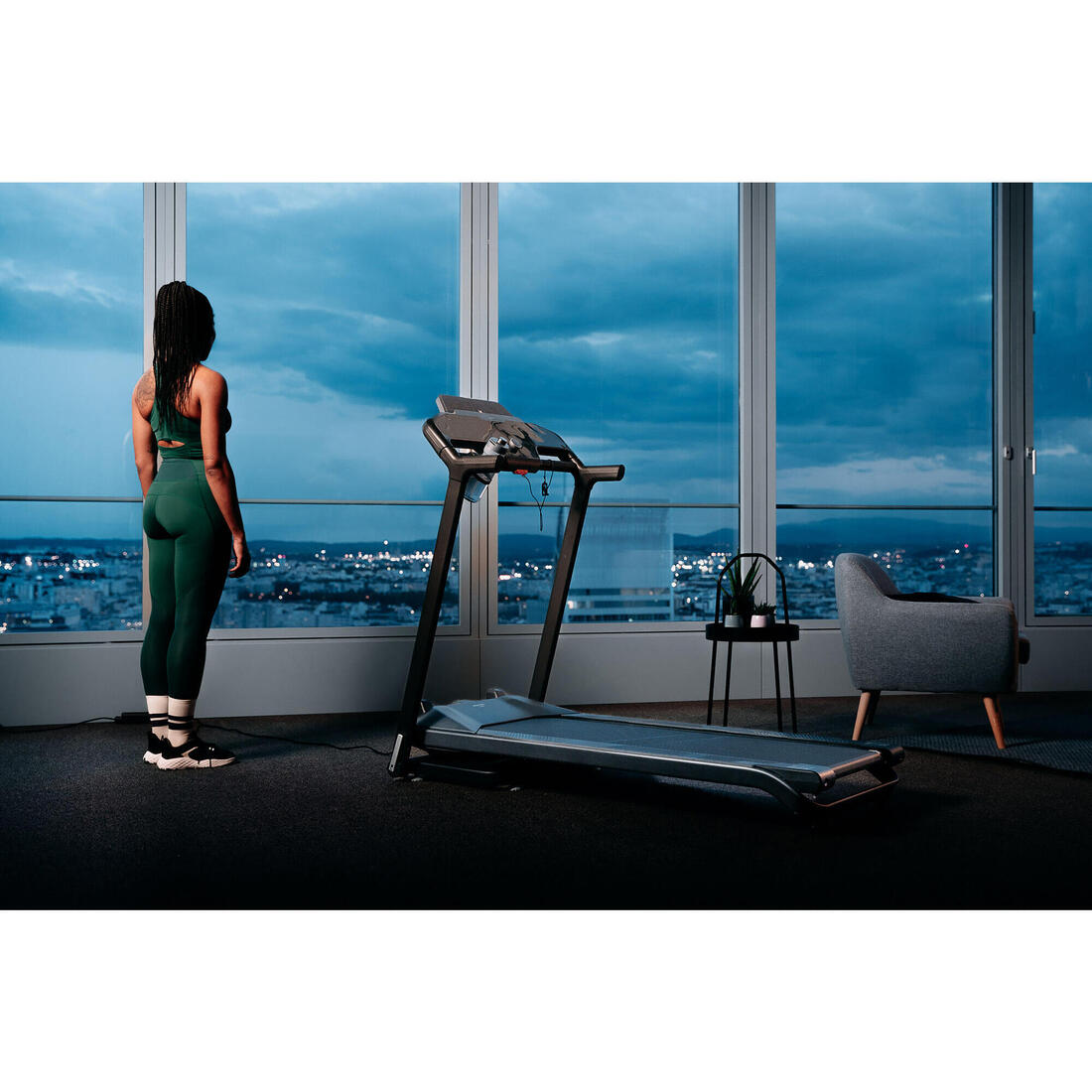 Tapis de course pliable 16km/h, RUN500