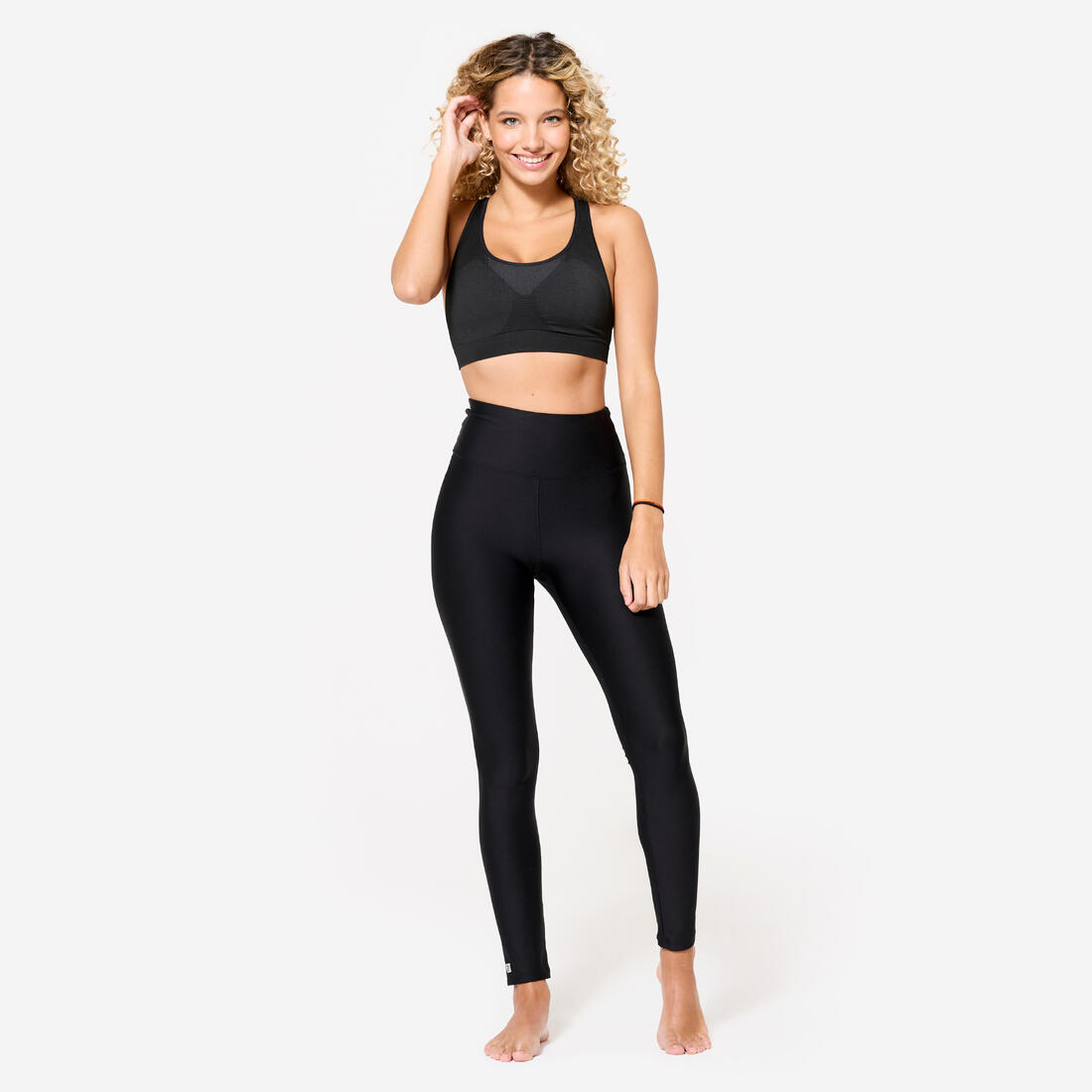 Brassière sans couture dos nageur maintien modéré Femme