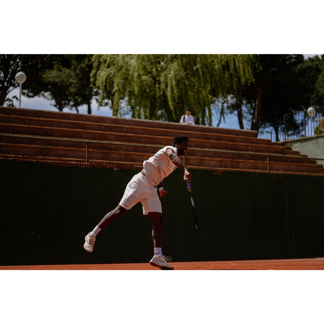 T-shirt tennis manches courtes homme - Artengo DRY Gaël Monfils