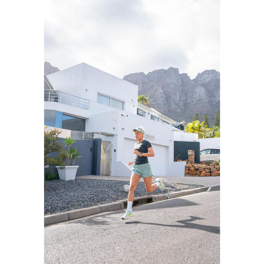 Short running & trail respirant femme - kiprun run 500 dry