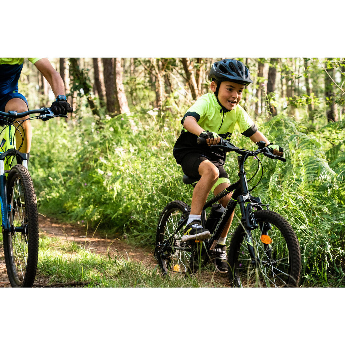CASQUE ENFANT VTT 500 Fluo