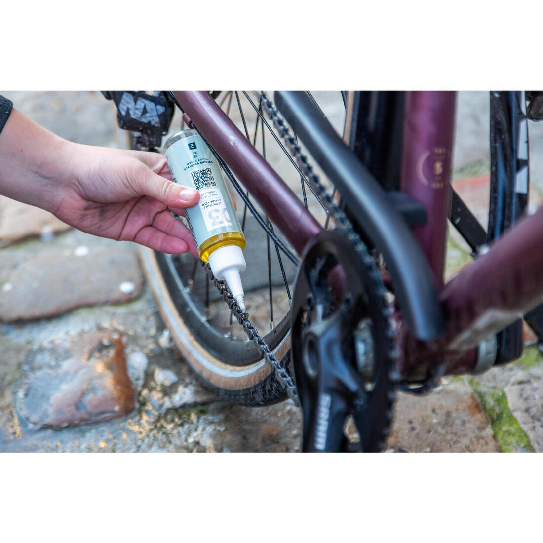 Lubrifiant chaine velo temps sec - 100ml