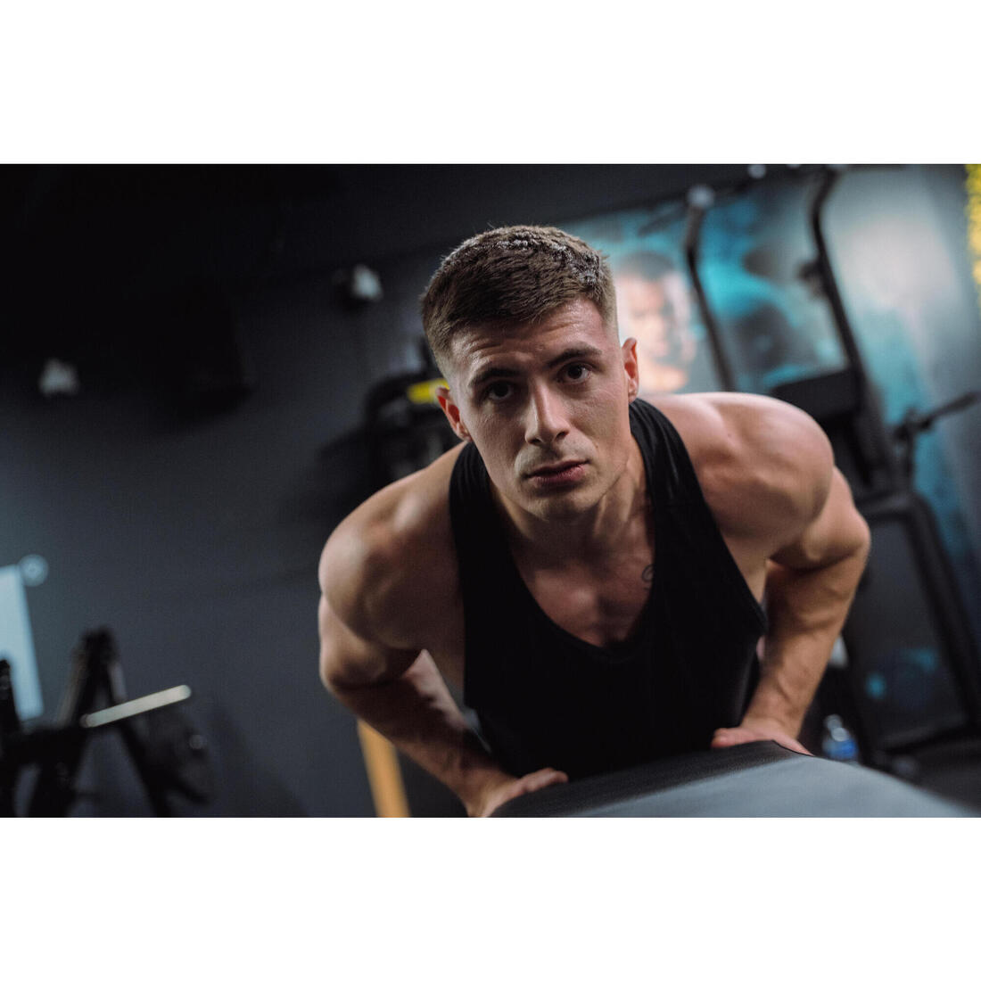 Débardeur stringer de musculation dos nageur homme