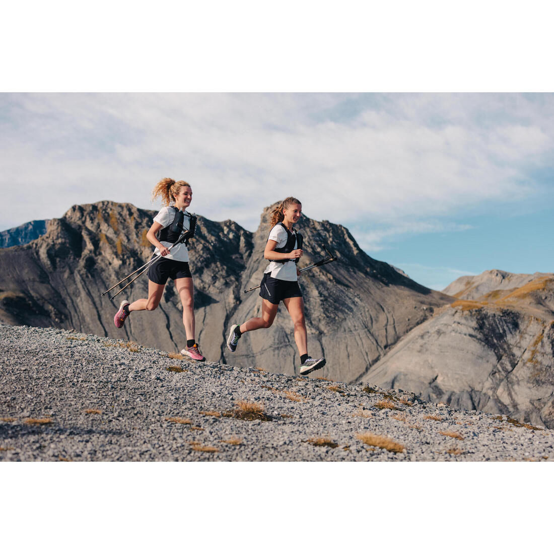 BÂTONS TRAIL RUNNING PLIABLES ALUMINIUM 3 BRINS