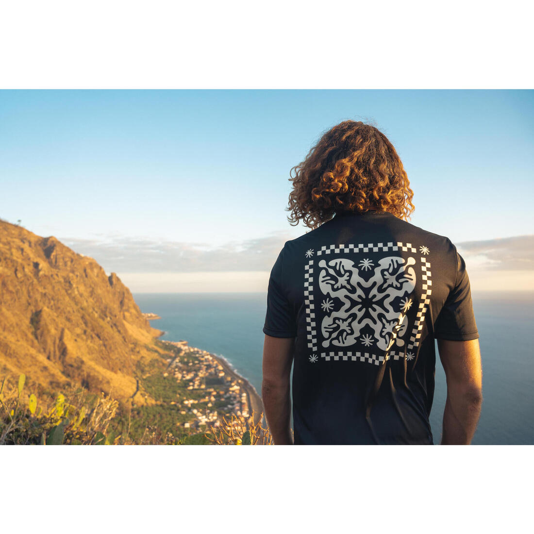 Tee shirt anti uv manches courtes Homme - Print