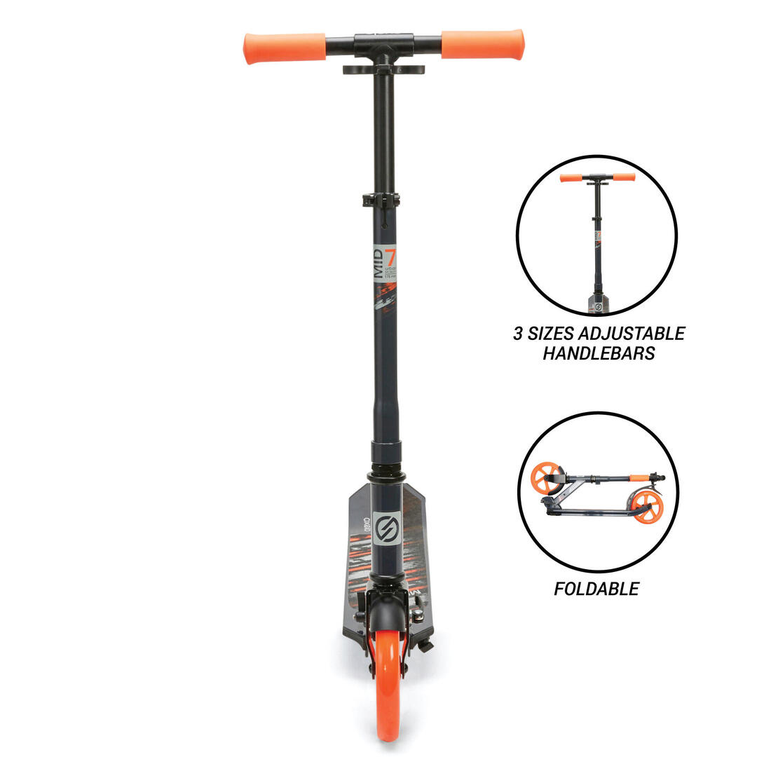 TROTTINETTE MID 7 AVEC BÉQUILLE