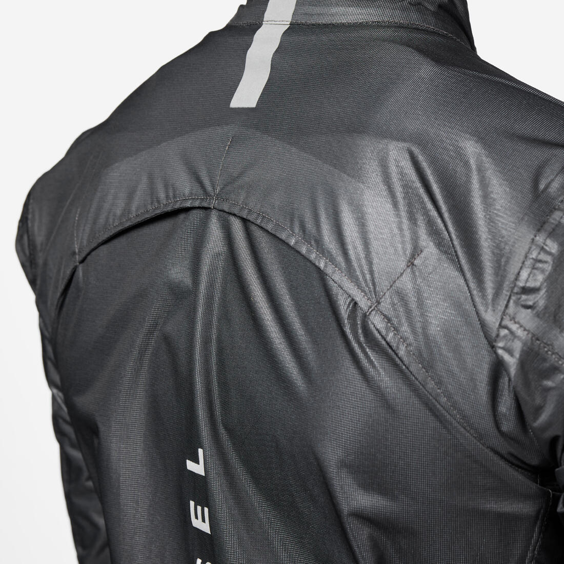 Coupe pluie vélo route manches longues homme - racer ultralight noir