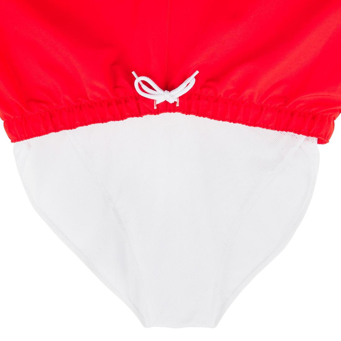 Boardshort court Hendaia NT rouge