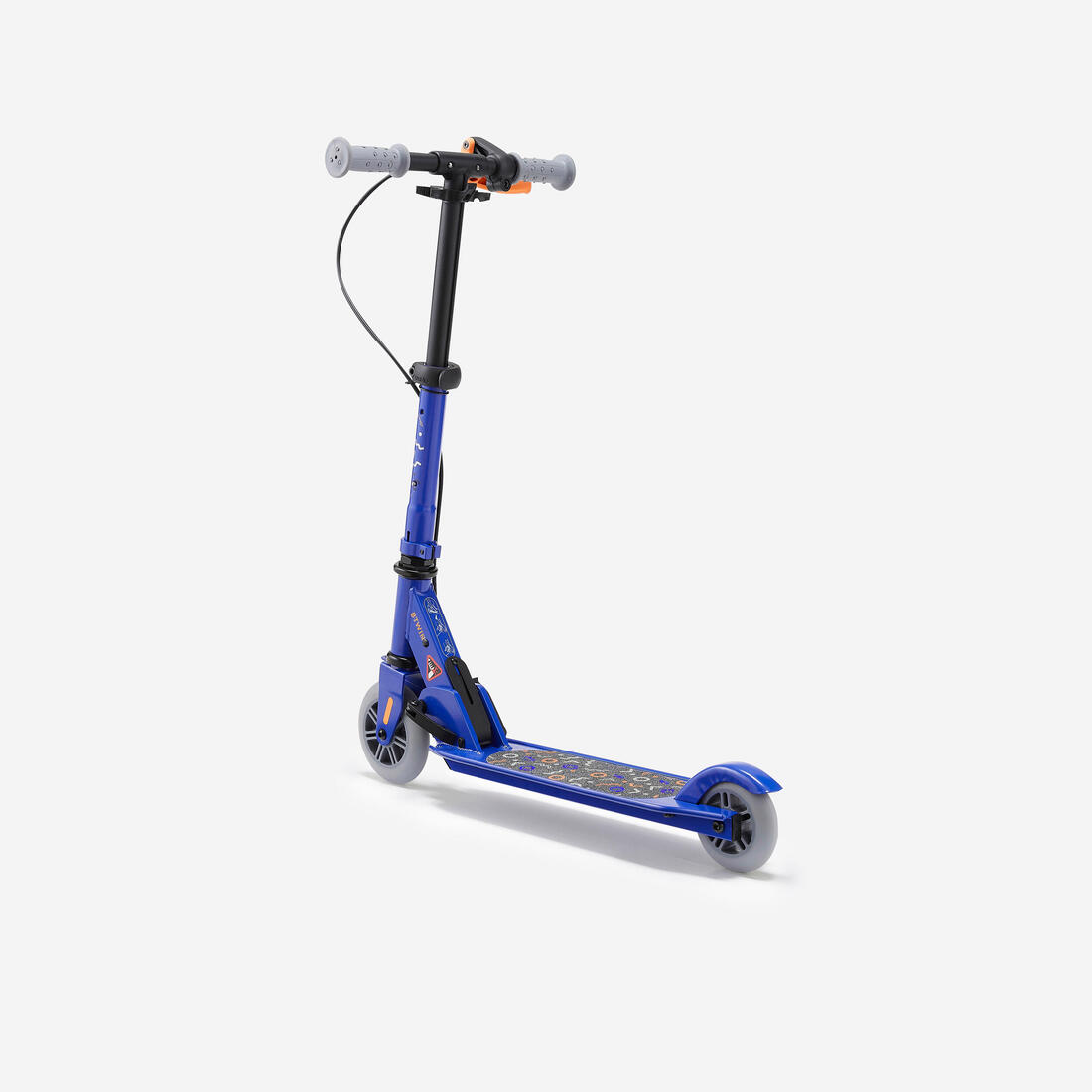 Trottinette enfant play 5 avec frein - Blanche Violette