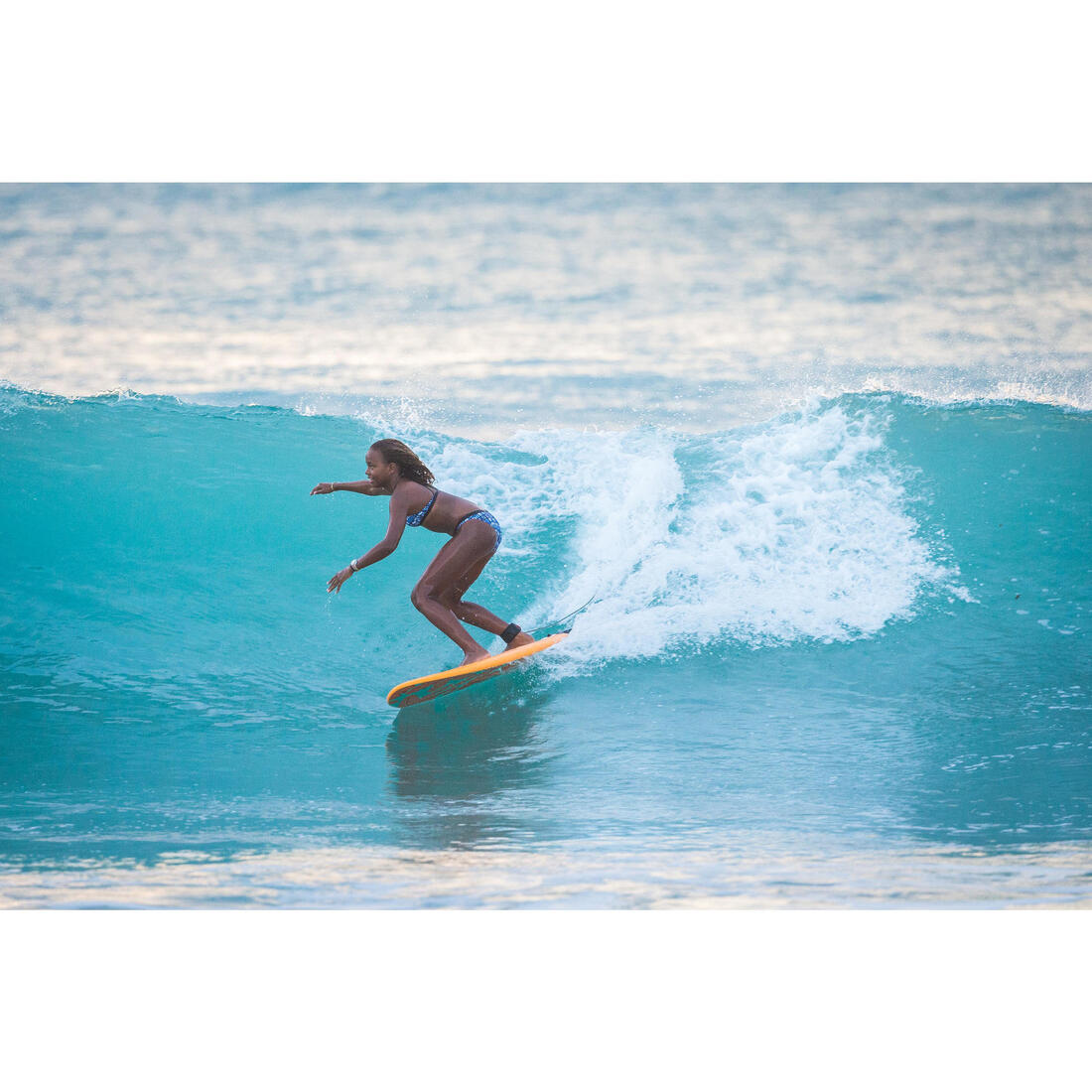 CULOTTE DE MAILLOT DE BAIN SURF FILLE MAEVA 500