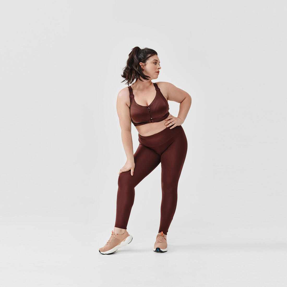 Legging running Femme - KIPRUN Run 500 gainant Support