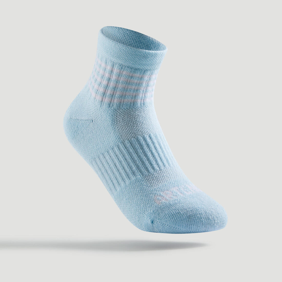 CHAUSSETTES DE SPORT ENFANT MI-HAUTES RS 500 LOT DE 3