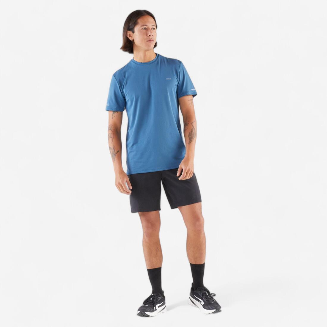 T-shirt de running respirant homme - kiprun run 500 dry