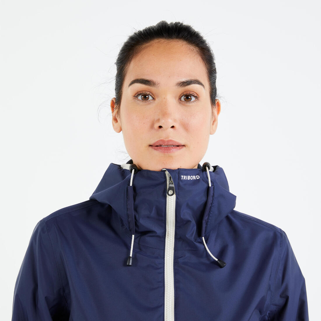 Veste imperméable de voile - veste de pluie sailing 100 femme