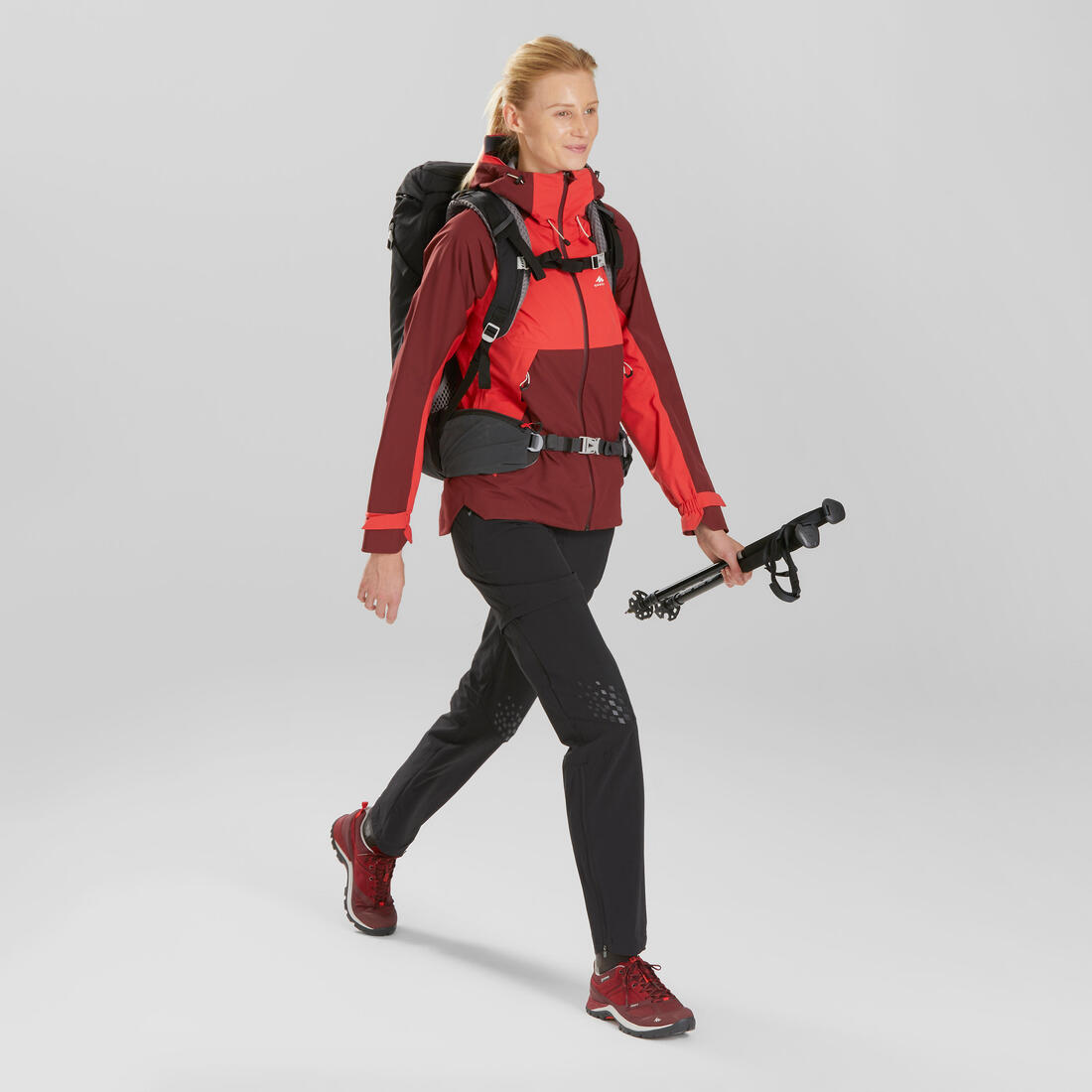 Veste imperméable de randonnée montagne - MH500 Femme