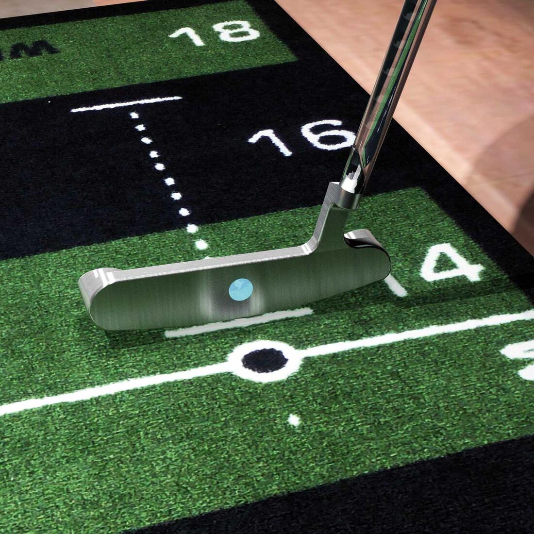 Tapis de putting golf 4m - Wellputt mat vert