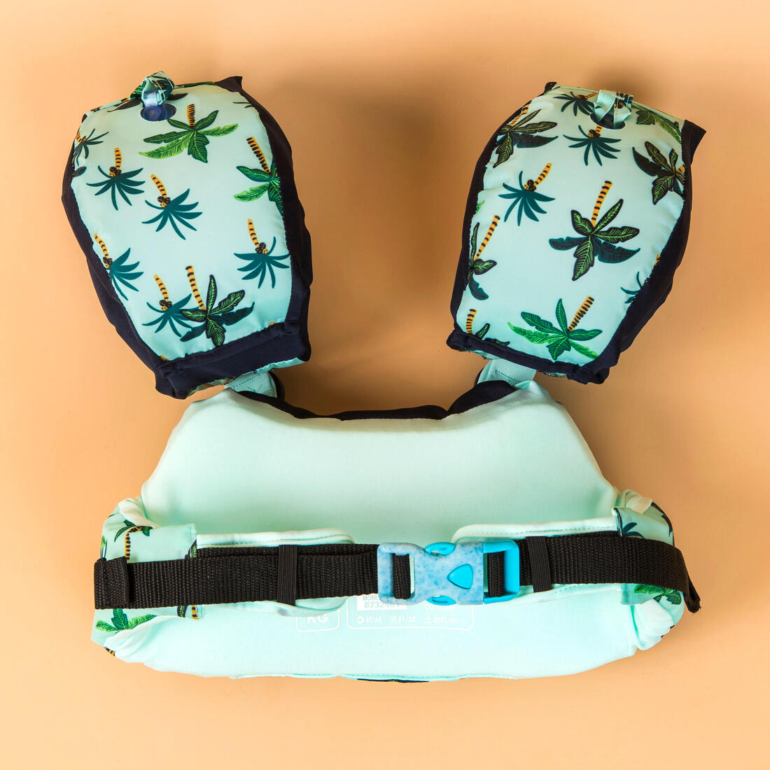 Brassards-ceinture piscine évolutif TISWIM enfant bleu "DRAGON"