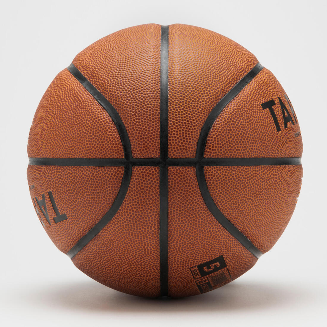 Ballon de basket BT100 taille 5 orange pour enfant jusqu'à 10 ans pour débuter.