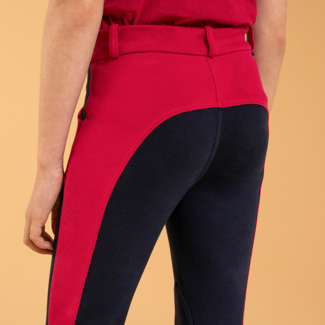 Pantalon équitation Enfant - 120 marine et