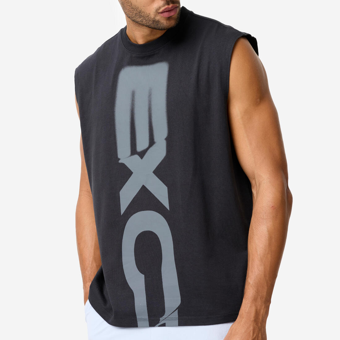 Débardeur de musculation oversize homme