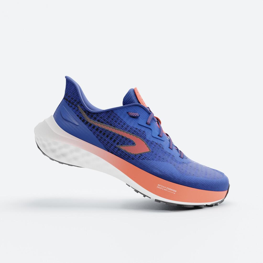 Chaussures de running Enfant - KIPRUN K500 FAST noires et jaunes