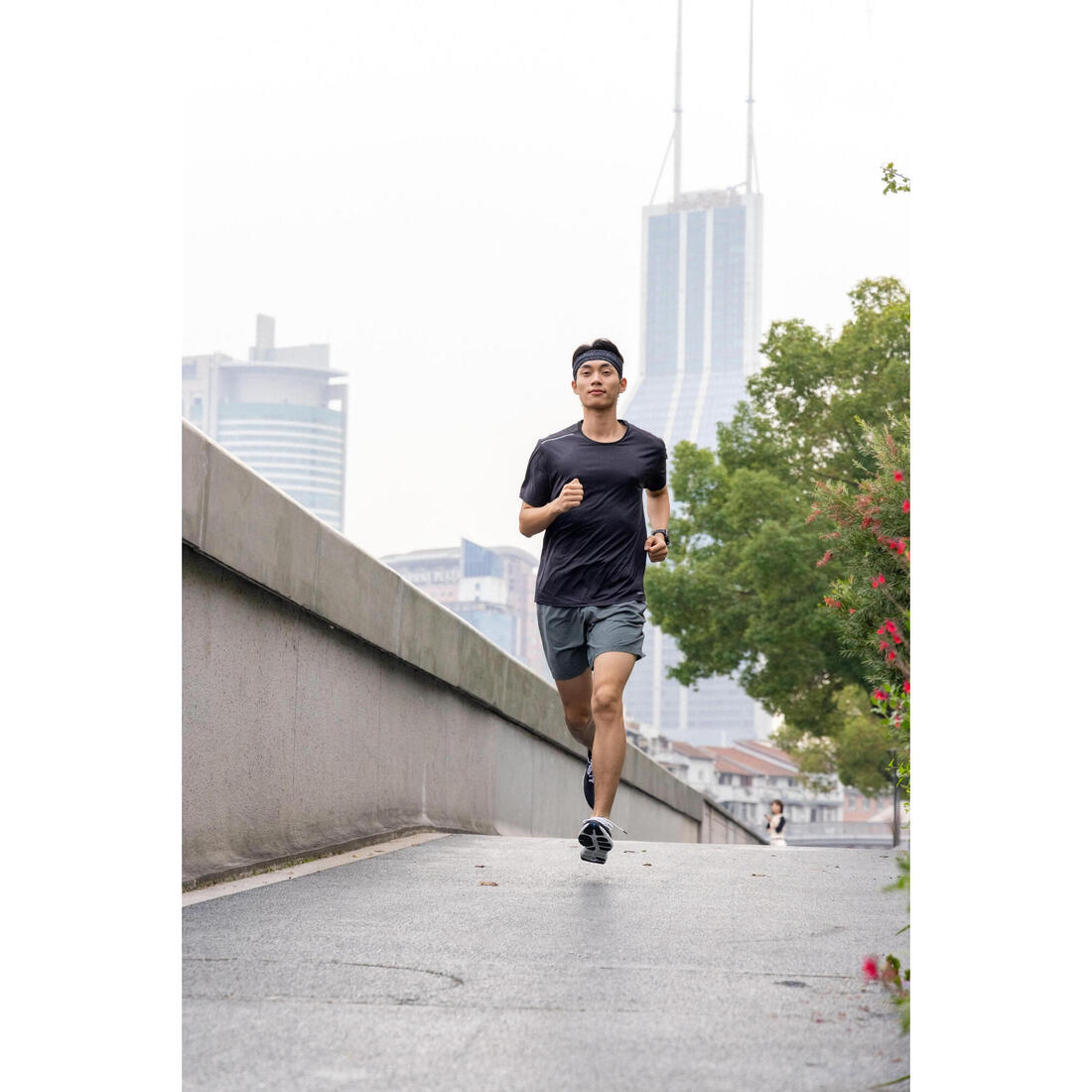 Short de running homme - kiprun run 500 dry