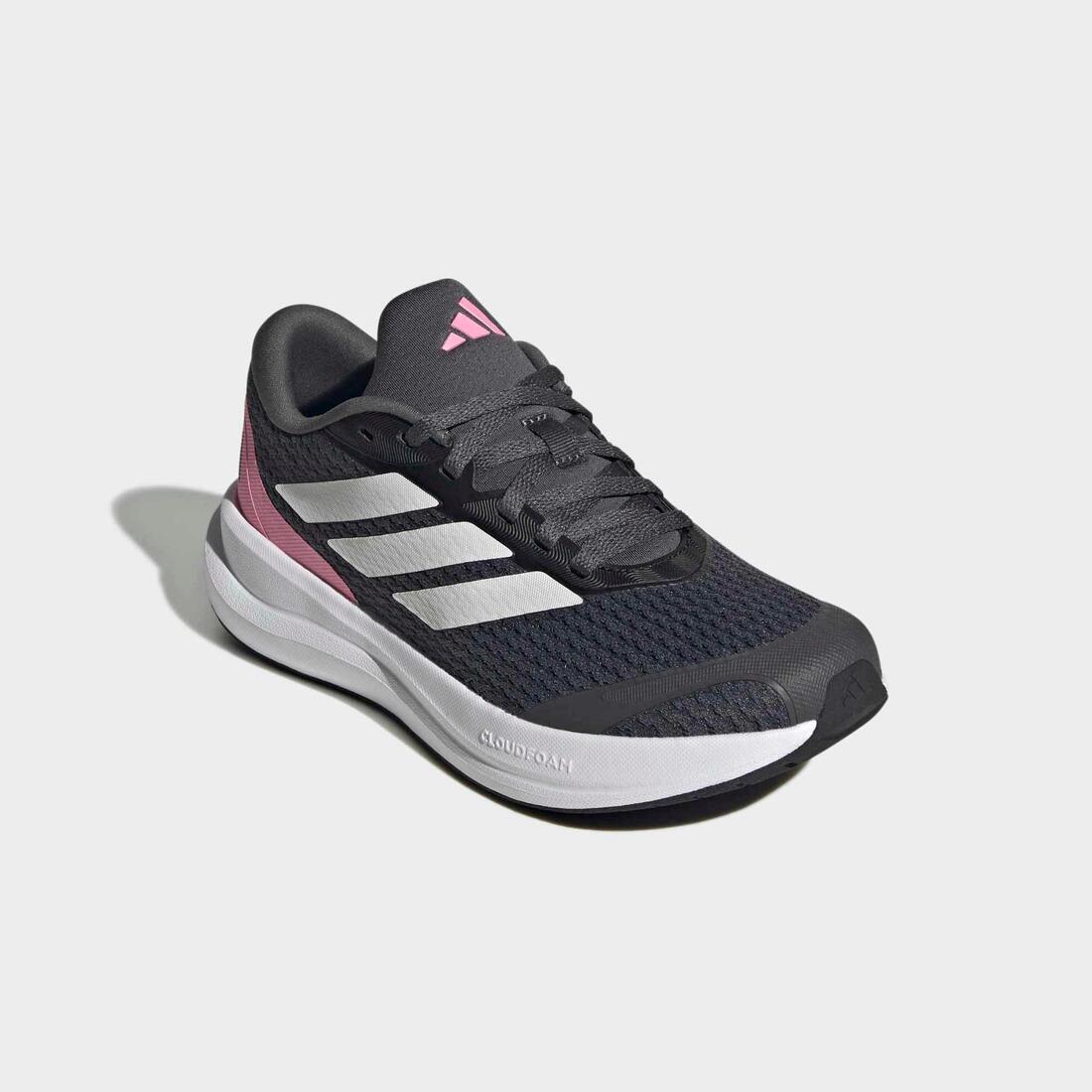 Chaussure de running enfant fille, adidas Runfalcon 6.0 noir et rose