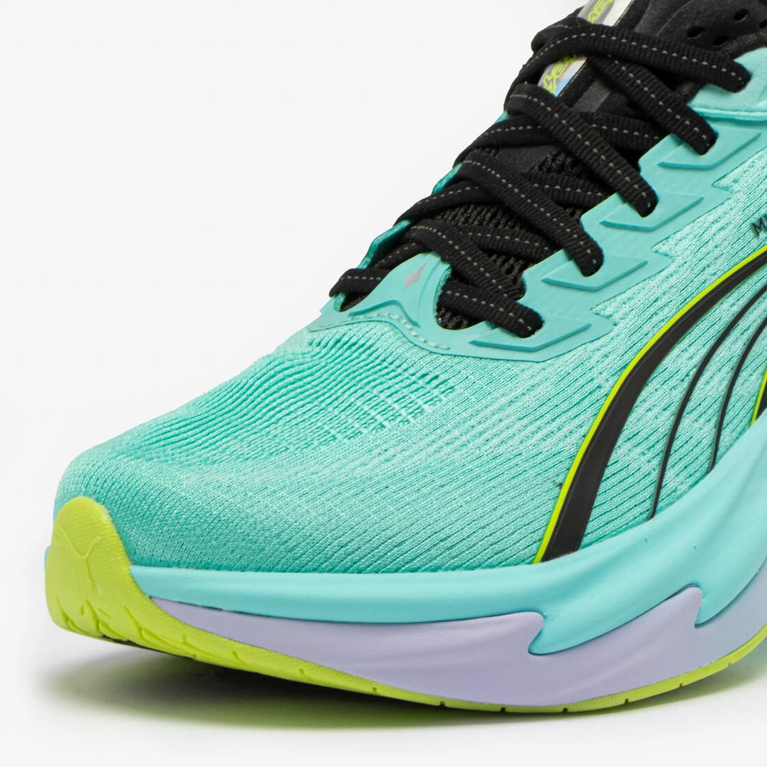 Chaussures de Running Hyrox Femme, Puma Deviate Nitro vert
