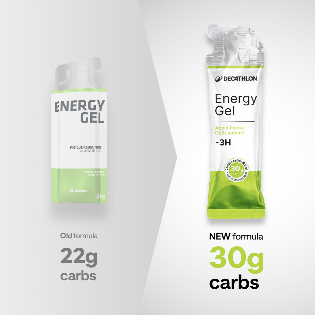 Gel énergétique - de 3h pomme, Energy Gel x6