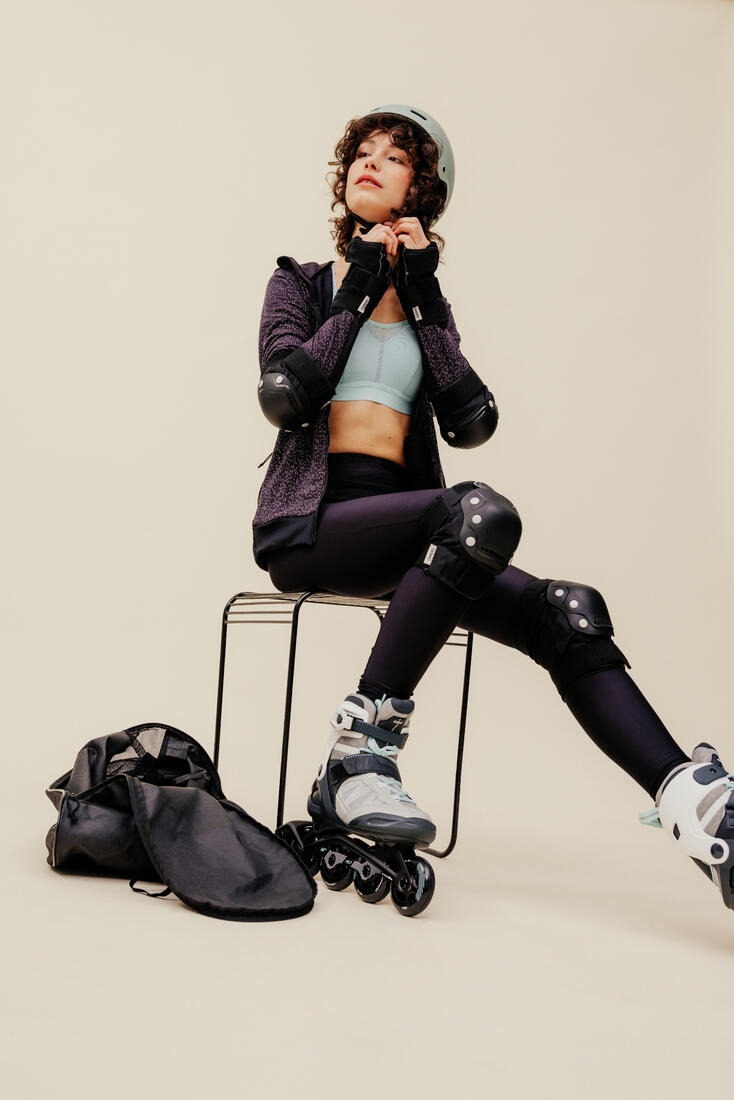 Roller fitness adulte fit500 ice grey