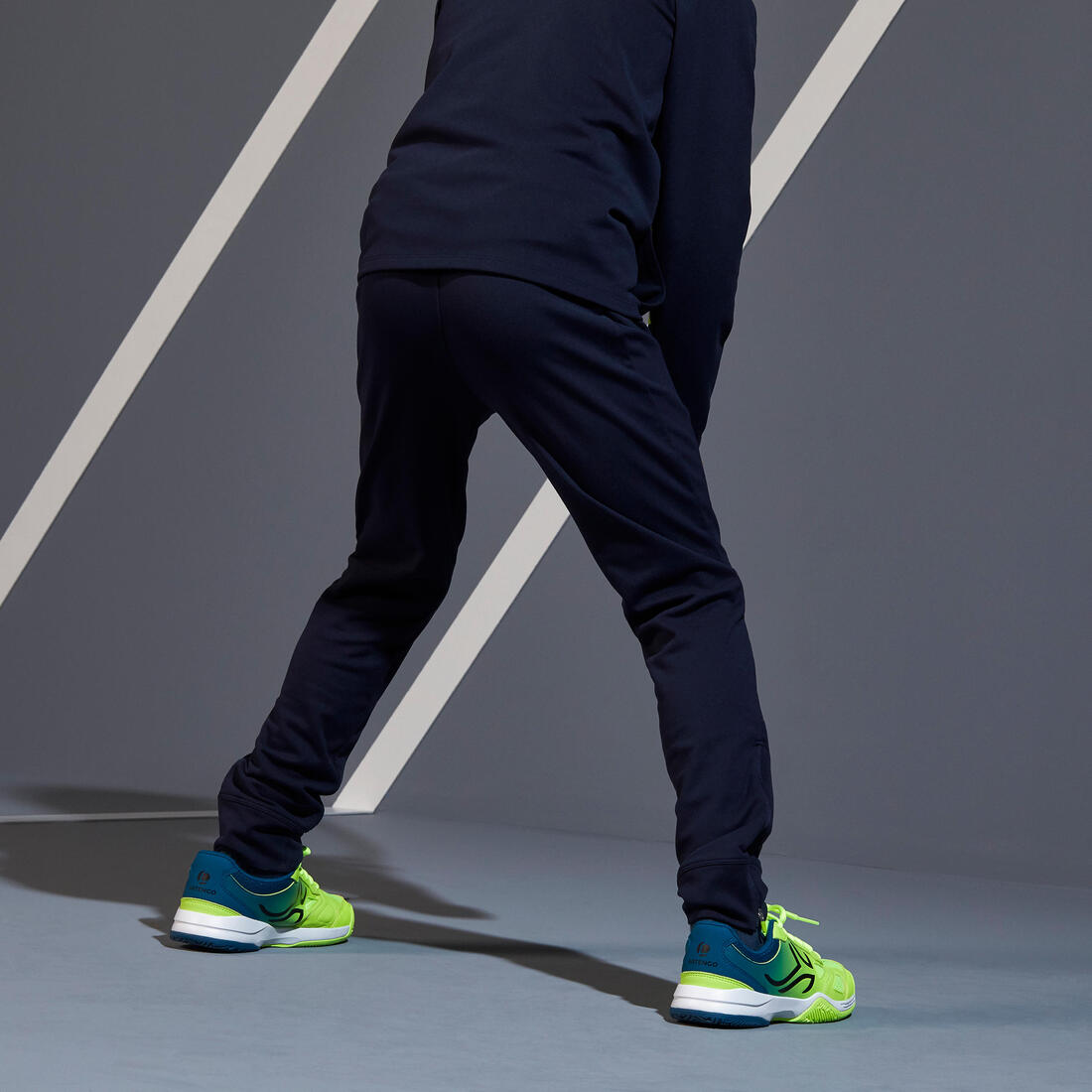 Pantalon de tennis garcon - TPA 500 noir