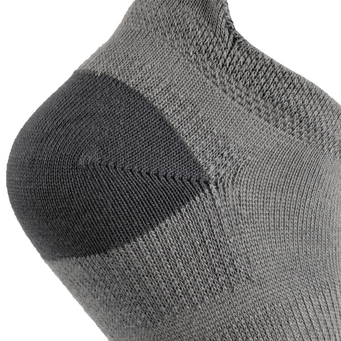 CHAUSSETTES TENNIS ENFANT BASSES ARTENGO RS 160 GRIS LOT DE 3