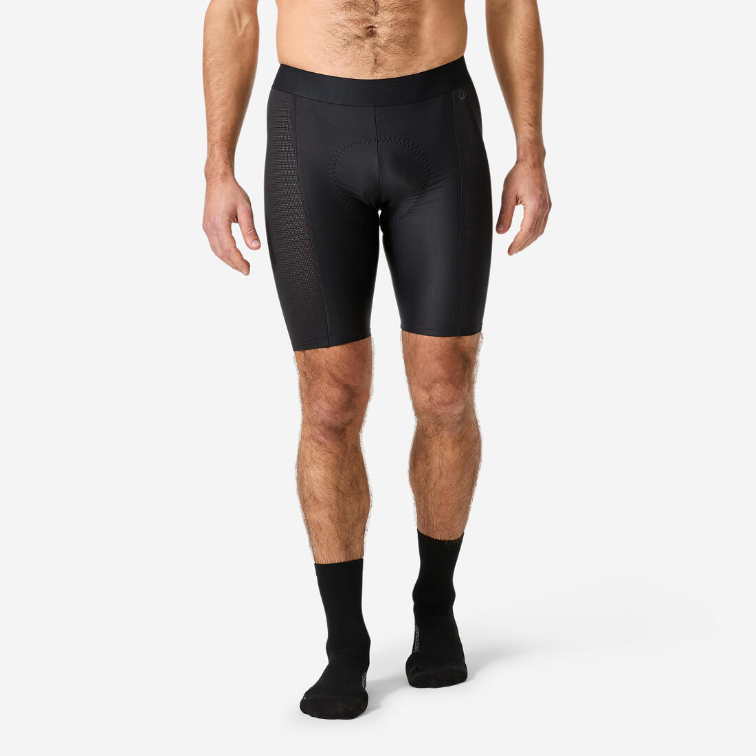 Sous-short VTT Homme, 100 noir