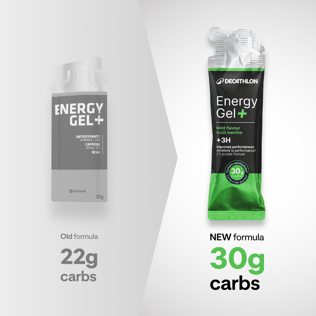 Gel énergétique + de 3h menthe, Energy Gel+ x6