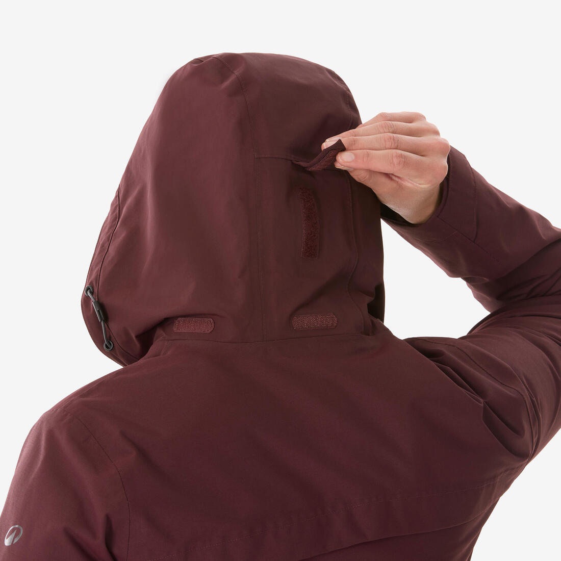 Veste de randonnée 0°C chaude femme, NH100 3en1