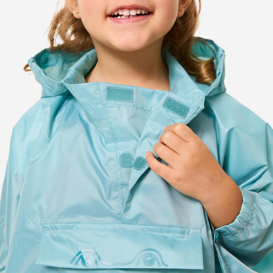 Poncho de randonnée imperméable enfant, MH100 kid