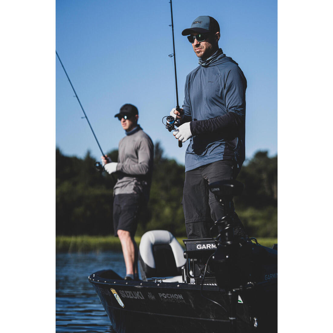 Casquette de pêche imperméable - fc 900 wxm bleue grise