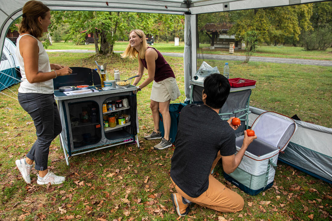 Séjour à arceaux de camping - Arpenaz Base Fresh - 10 Personnes